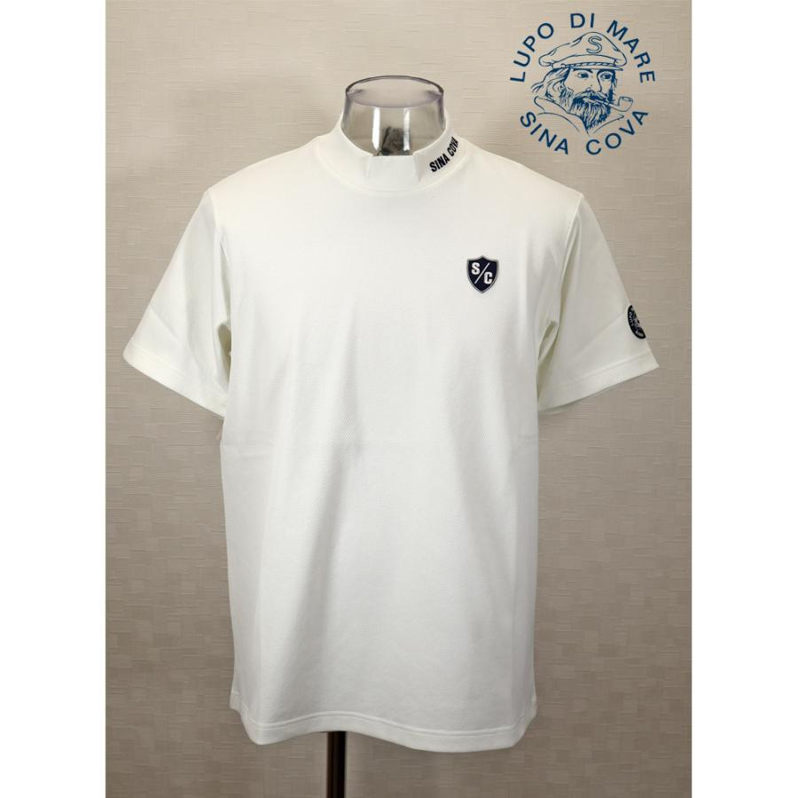 ★２０２５ 春夏　新作・３０%OFF・ シナコバ【*001*】半袖ハイネックＴシャツ （バックプリント）＜Lサイズ・LLサイズ＞-ef130・ef131 | SINA COVA