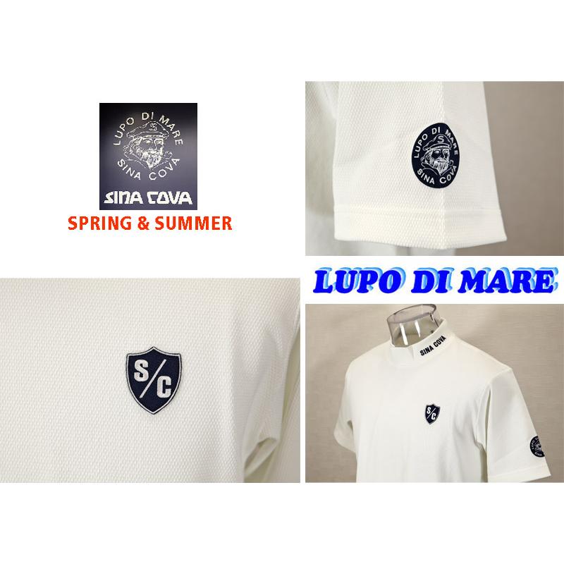 ★２０２５ 春夏　新作・３０%OFF・ シナコバ【*001*】半袖ハイネックＴシャツ （バックプリント）＜Lサイズ・LLサイズ＞-ef130・ef131 | SINA COVA | 02