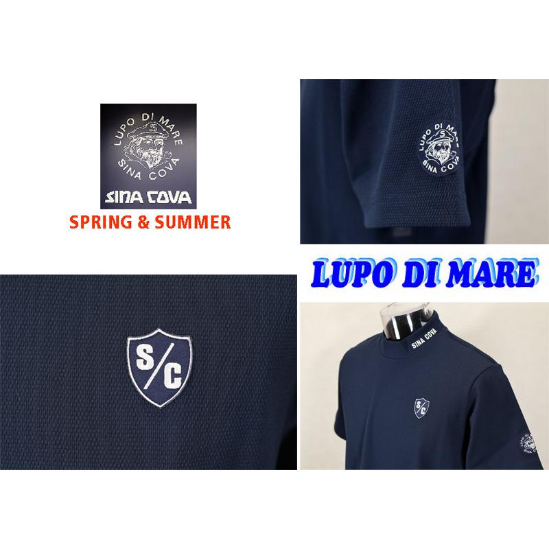 ★２０２５ 春夏　新作・３０%OFF・ シナコバ【*001*】半袖ハイネックＴシャツ （バックプリント）＜Lサイズ・LLサイズ＞-ef132・ef133 | SINA COVA | 02