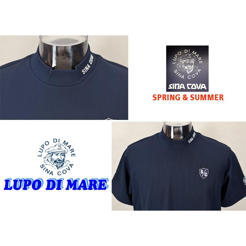 ★２０２５ 春夏　新作・３０%OFF・ シナコバ【*001*】半袖ハイネックＴシャツ （バックプリント）＜Lサイズ・LLサイズ＞-ef132・ef133 | SINA COVA | 03