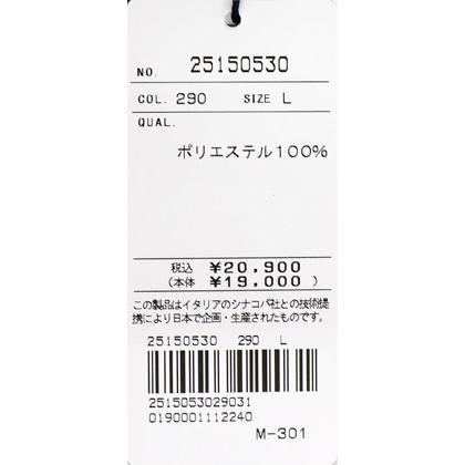 ★２０２５ 春夏　新作・３０%OFF・ シナコバ【*001*】半袖ハイネックＴシャツ （バックプリント）＜Lサイズ・LLサイズ＞-ef132・ef133 | SINA COVA | 06