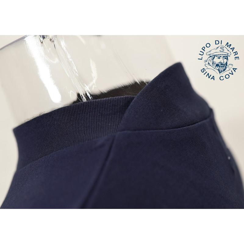 ★２０２５ 春夏　新作・３０%OFF・ シナコバ【*001*】モックネック五分袖Ｔシャツ＜Lサイズ・LLサイズ＞-ef140・ef141 | SINA COVA | 04