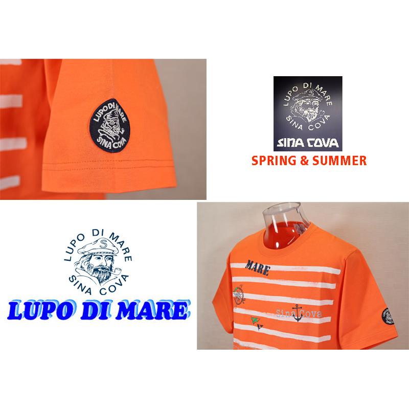★２０２５ 春夏　新作・３０%OFF・ シナコバ【*001*】半袖マリンボーダーTシャツ＜Lサイズ・LLサイズ＞-ef150・ef151 | SINA COVA | 02