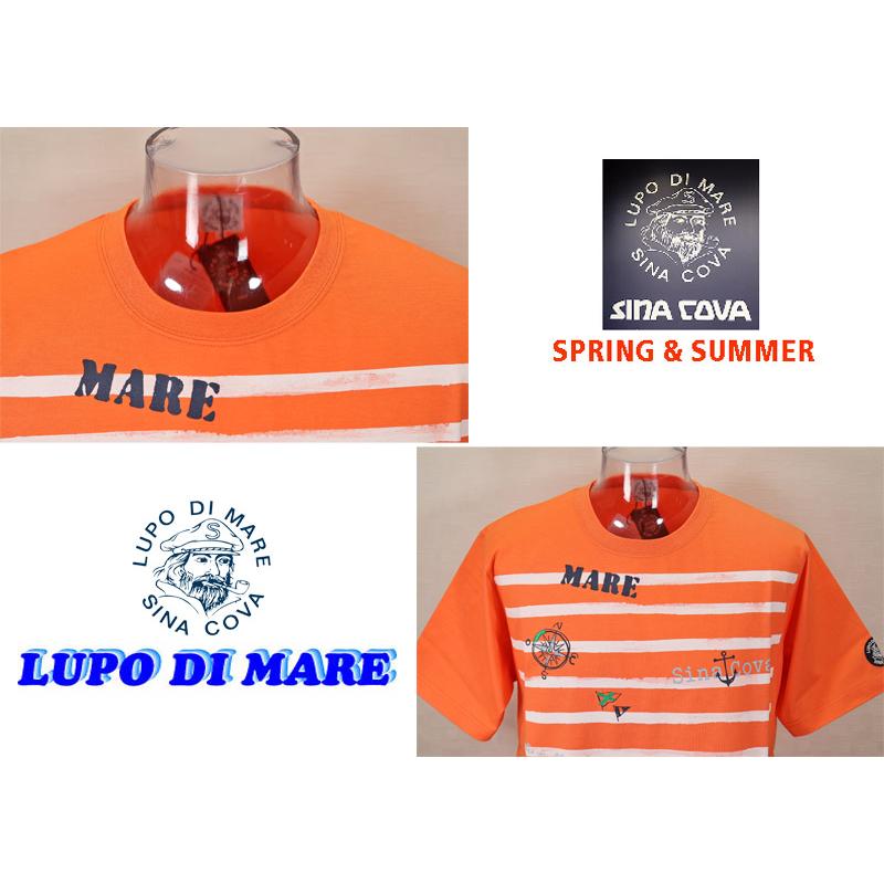 ★２０２５ 春夏　新作・３０%OFF・ シナコバ【*001*】半袖マリンボーダーTシャツ＜Lサイズ・LLサイズ＞-ef150・ef151 | SINA COVA | 03