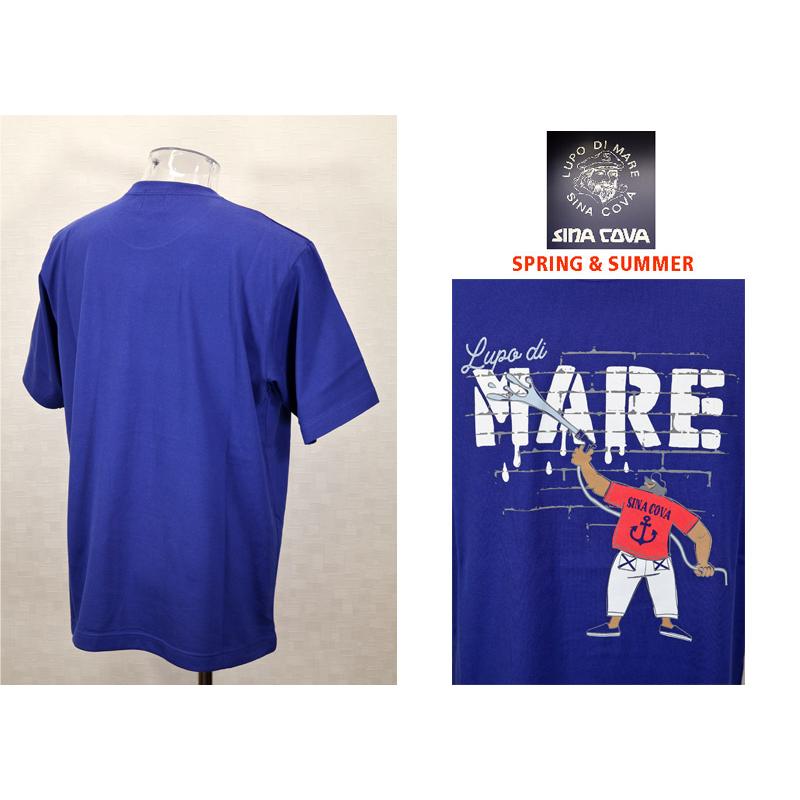 ★２０２５ 春夏　新作・３０%OFF・ シナコバ【*001*】半袖Tシャツ＜Lサイズ・LLサイズ＞-ef172・ef173 | SINA COVA | 01
