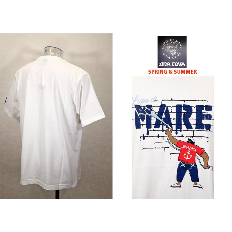 ★２０２５ 春夏　新作・ ３０%OFF・シナコバ【*001*】半袖Tシャツ＜Lサイズ・LLサイズ＞-ef174・ef175 | SINA COVA | 01