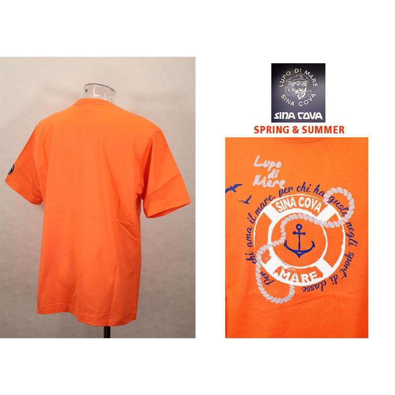 ★２０２５ 春夏　新作 ・３０%OFF・シナコバ【*001*】半袖Tシャツ＜Lサイズ・LLサイズ＞-ef182・ef183 | SINA COVA | 01