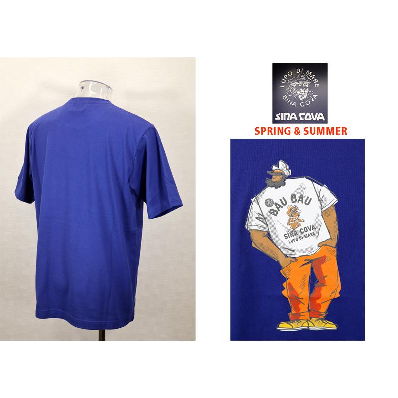 ★２０２５ 春夏　新作・３０%OFF・ シナコバ【*001*】半袖Tシャツ＜Lサイズ・LLサイズ＞-ef186・ef187 | SINA COVA | 01