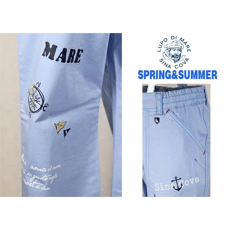 ★シナコバ【*001*】＜35%OFF＞2025・春・夏・マリンイージーパンツ＜Lサイズ＞ef223 | SINA COVA | 03