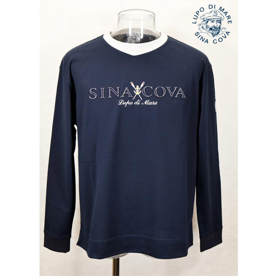 ★シナコバ  2025春夏・40％OFF【gs1】シナコバ・長袖Ｔシャツ【*001*】＜Mサイズ・Lサイズ・LLサイズ＞-ef253・ef254・ef255 | SINA COVA