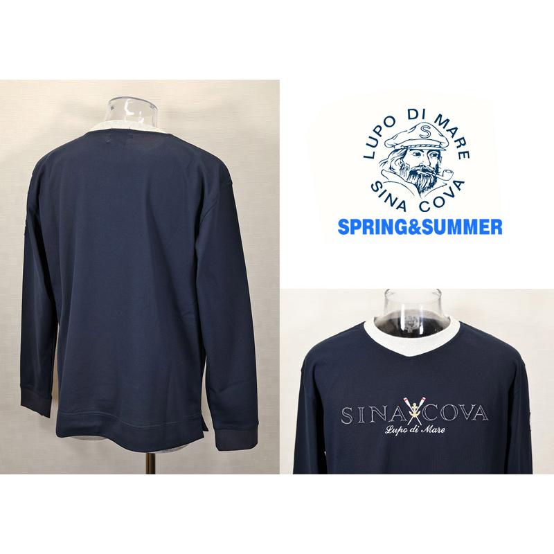 ★シナコバ  2025春夏・40％OFF【gs1】シナコバ・長袖Ｔシャツ【*001*】＜Mサイズ・Lサイズ・LLサイズ＞-ef253・ef254・ef255 | SINA COVA | 01