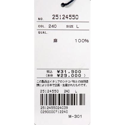 ★２０２５ 春夏　３０%OFF・ 半袖リネン【麻100％】・レギュラーシャツ＜Mサイズ・Lサイズ・LLサイズ＞-ef327・ef328・ef329 | SINA COVA | 06