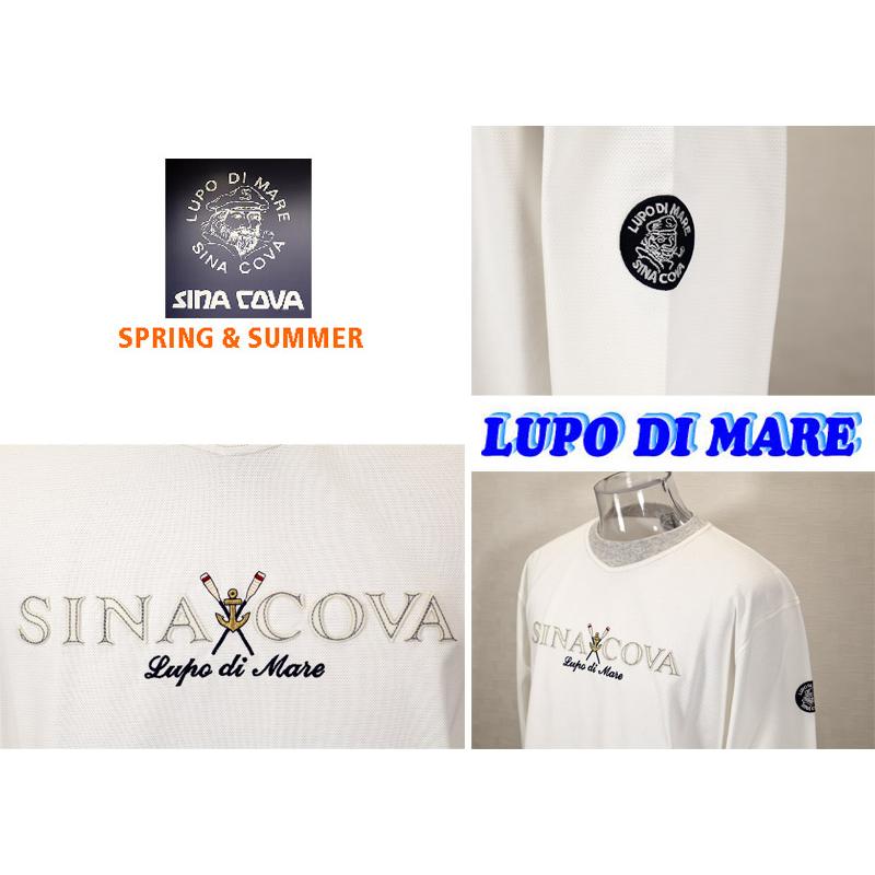 ★２０２５ 春夏・40％OFF【gs1】 シナコバ【*001*】長袖Ｔシャツ＜Lサイズ・LLサイズ＞-ef34・ef35 | SINA COVA | 02