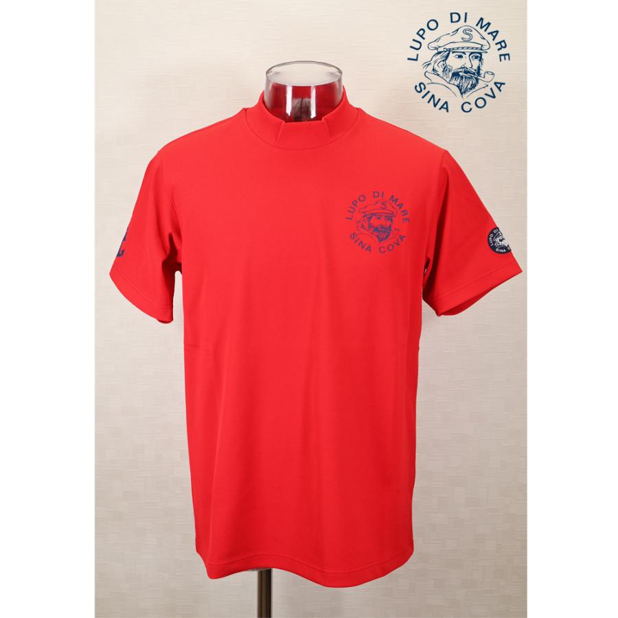 ★２０２５ 春夏　新作・３０%OFF・ シナコバ【*001*】ハイネックＴシャツ（バックプリント）＜Lサイズ・LLサイズ＞-ef84・ef85 | SINA COVA