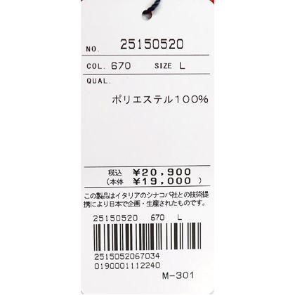 ★２０２５ 春夏　新作・３０%OFF・ シナコバ【*001*】ハイネックＴシャツ（バックプリント）＜Lサイズ・LLサイズ＞-ef84・ef85 | SINA COVA | 06