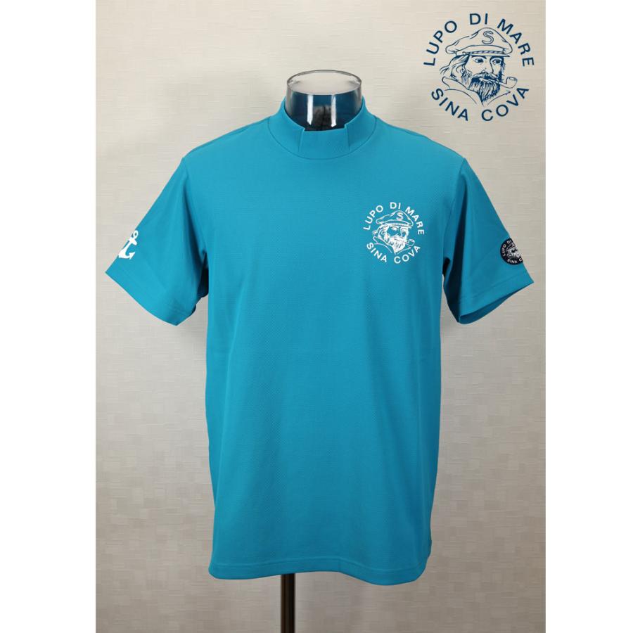 ★２０２５ 春夏　新作・３０%OFF・ シナコバ【*001*】ハイネックＴシャツ（バックプリント）＜Lサイズ・LLサイズ＞-ef86・ef87 | SINA COVA