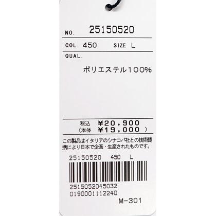 ★２０２５ 春夏　新作・３０%OFF・ シナコバ【*001*】ハイネックＴシャツ（バックプリント）＜Lサイズ・LLサイズ＞-ef86・ef87 | SINA COVA | 06