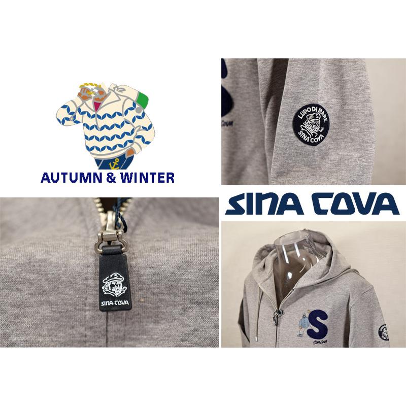 ★２０２５ 秋冬 新作 シナコバ【*001*】３０%OFF・フルジップアップ・パーカー ＜Mサイズ・Lサイズ・LLサイズ＞-eg128 | SINA COVA | 02