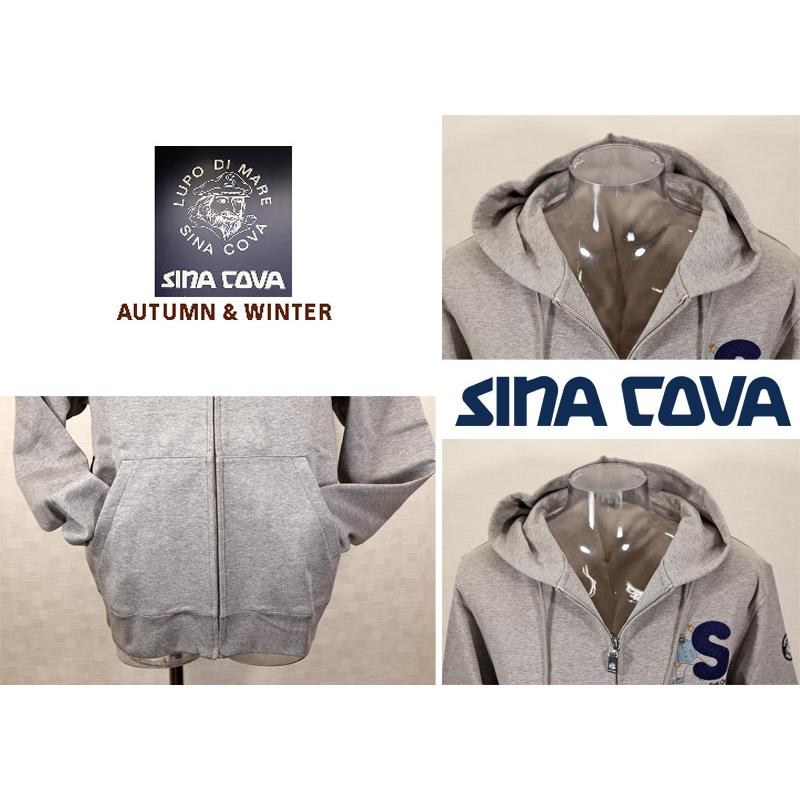 ★２０２５ 秋冬 新作 シナコバ【*001*】３０%OFF・フルジップアップ・パーカー ＜キングサイズ＞-eg131 | SINA COVA | 03