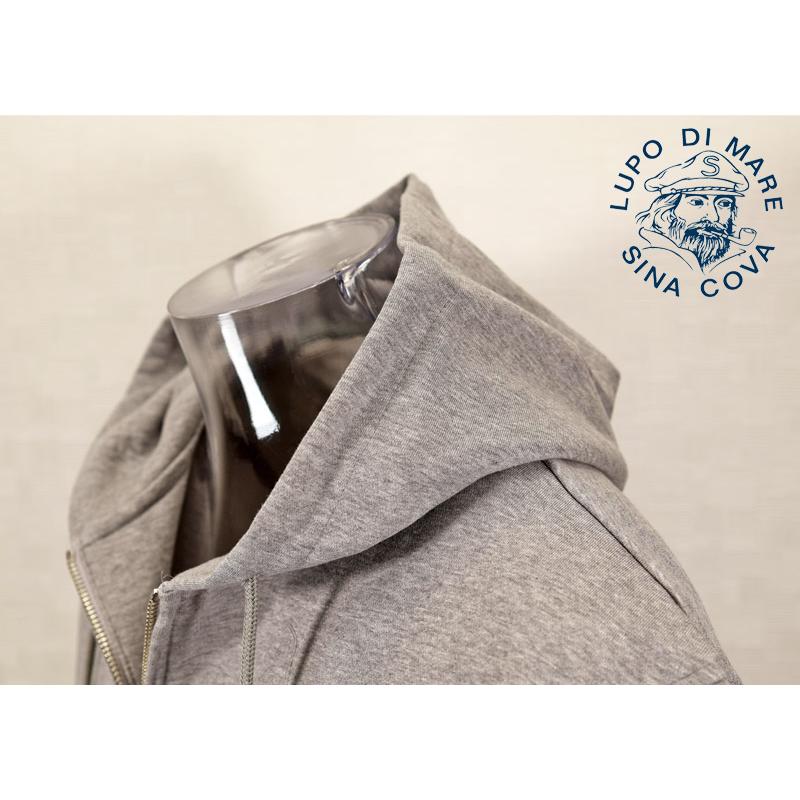 ★２０２５ 秋冬 新作 シナコバ【*001*】３０%OFF・フルジップアップ・パーカー ＜キングサイズ＞-eg131 | SINA COVA | 04