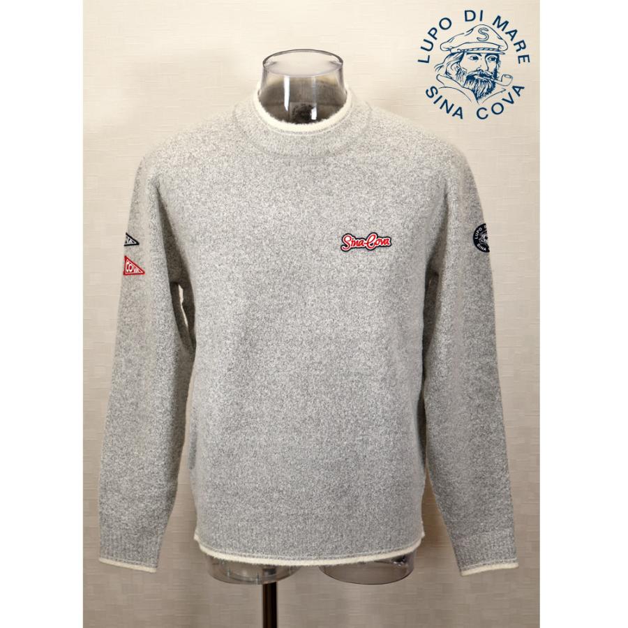 ★２０２５ 秋冬 シナコバ【*001*】【ebee】３０%OFF・クルーネックセーター＜Mサイズ・Lサイズ・LLサイズ＞-eg148 | SINA COVA