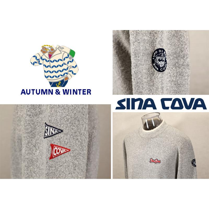 ★２０２５ 秋冬 シナコバ【*001*】【ebee】３０%OFF・クルーネックセーター＜Mサイズ・Lサイズ・LLサイズ＞-eg148 | SINA COVA | 02