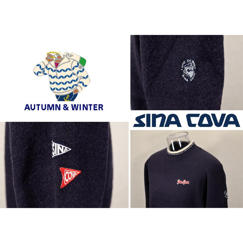 SINA COVA（シナコバ） ☆2025 秋冬 新作 シナコバ【*001*】クルー