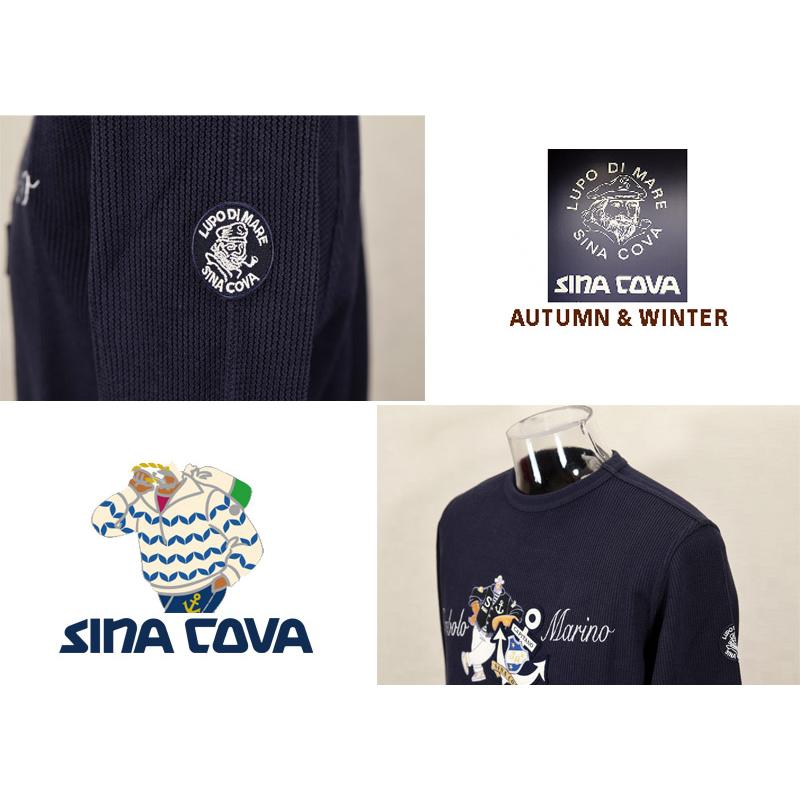 ★２０２５ 秋冬 新作 シナコバ【*001*】３０%OFF・クルーネックプルオーバートレーナー＜Mサイズ・Lサイズ・LLサイズ＞-eg163 | SINA COVA | 02
