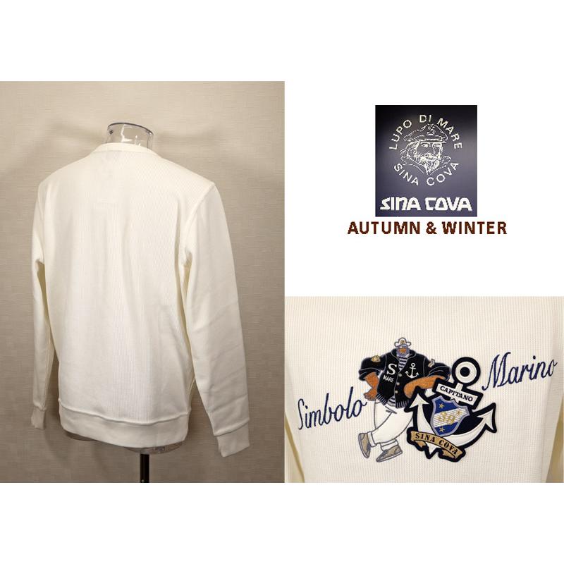 ★２０２５ 秋冬 新作 シナコバ【*001*】３０%OFF・クルーネックプルオーバートレーナー＜Mサイズ・Lサイズ・LLサイズ＞-eg166 | SINA COVA | 01