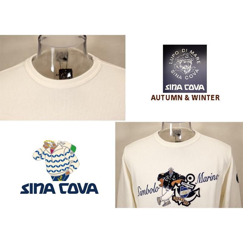 ★２０２５ 秋冬 新作 シナコバ【*001*】３０%OFF・クルーネックプルオーバートレーナー＜Mサイズ・Lサイズ・LLサイズ＞-eg166 | SINA COVA | 03