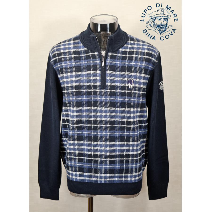 ★２０２５ 秋冬  シナコバ【*001*】【ebee】３０%OFF・ジップアップセーター＜Mサイズ・Lサイズ・LLサイズ＞eg178 | SINA COVA