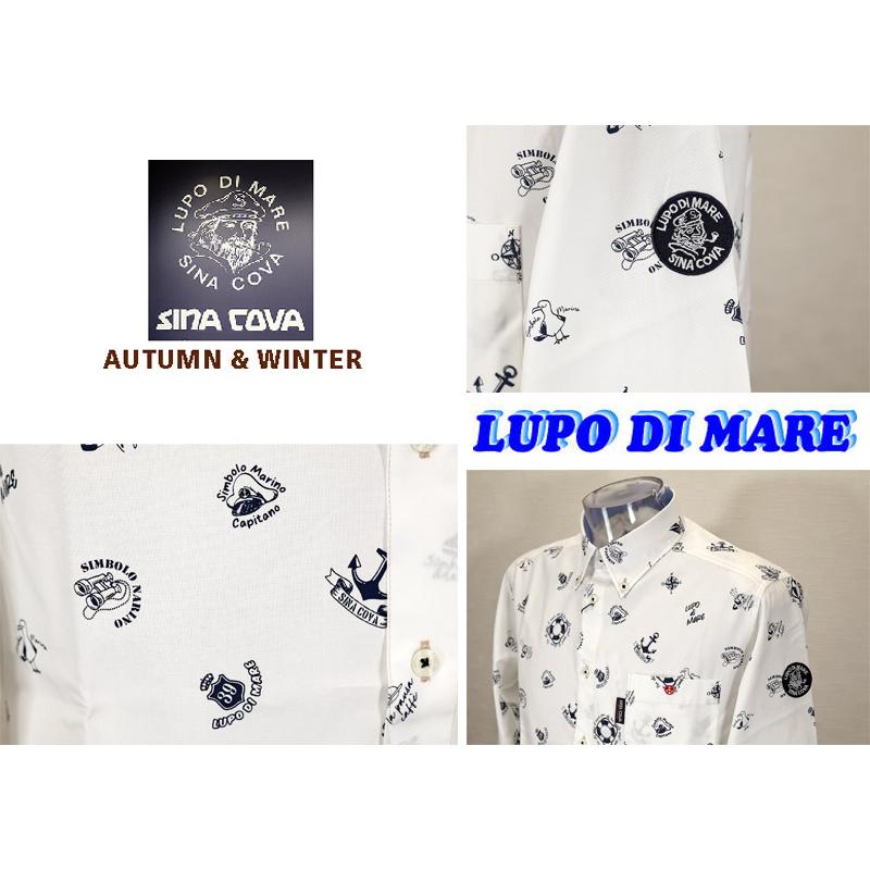 ★ シナコバ【*001*】【ebee】３０%OFF・秋冬・長袖ボタンダウンシャツ＜Mサイズ・Lサイズ・LLサイズ＞-eg207・eg208・eg209 | SINA COVA | 03