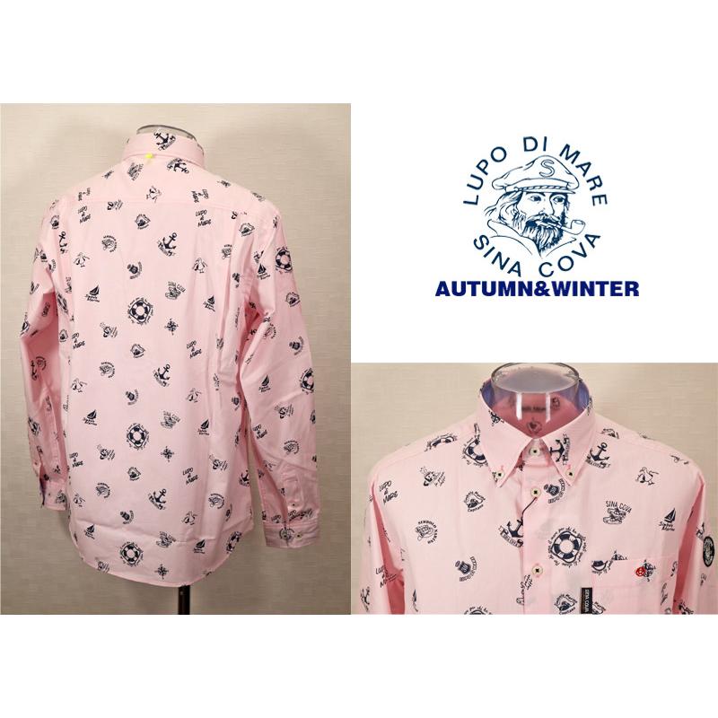 ★ シナコバ【*001*】【ebee】３０%OFF・秋冬・長袖ボタンダウンシャツ＜Mサイズ・Lサイズ・LLサイズ＞-eg247・eg248・eg249 | SINA COVA | 01