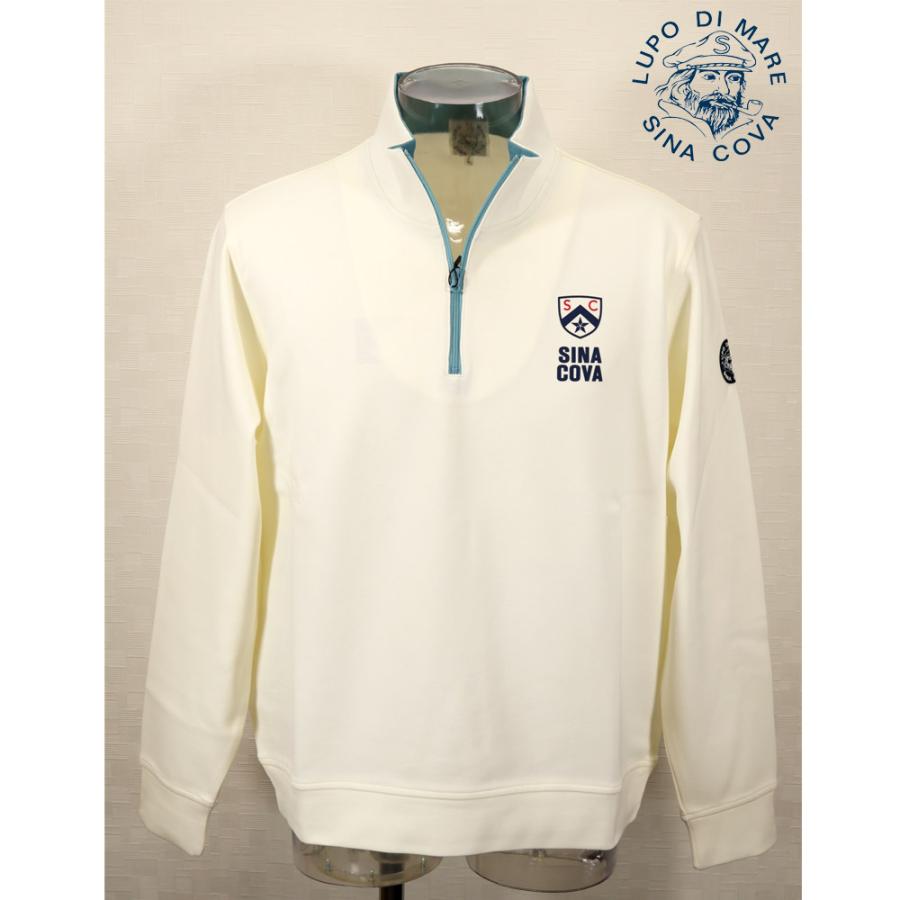 ★シナコバ ２０２５秋・冬 【*001*】＜30%OFF＞ハーフZIPトレーナー＜Mサイズ・Lサイズ・LLサイズ＞-eg253・eg254・eg255 | SINA COVA