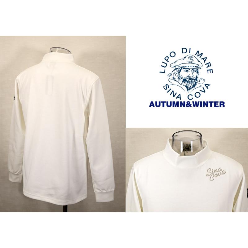 ★シナコバ ２０２５秋・冬 【*001*】＜30%OFF＞モックネックTシャツ【素材少し肉厚】 ＜Mサイズ・Lサイズ・LLサイズ＞-eg262・eg263・eg264 | SINA COVA | 01