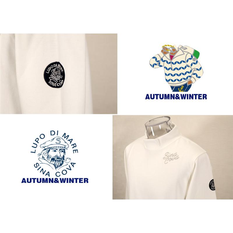 ★シナコバ ２０２５秋・冬 【*001*】＜30%OFF＞モックネックTシャツ【素材少し肉厚】 ＜Mサイズ・Lサイズ・LLサイズ＞-eg262・eg263・eg264 | SINA COVA | 02