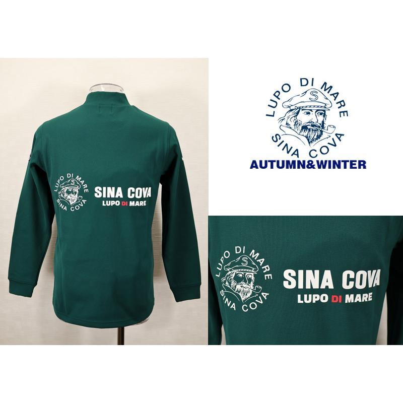 ★２０２５ 秋・冬シナコバ【*001*】＜30%OFF＞バックプリントモックネック長袖Ｔシャ＜Mサイズ・Lサイズ・LLサイズ＞-eg268・eg269・eg270 | SINA COVA | 02