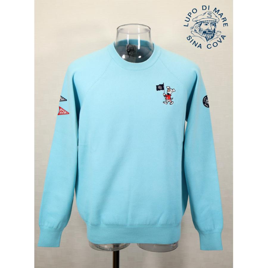 ★２０２５ 秋・冬シナコバ【*001*】＜30%OFF＞クルーネックセーター＜Mサイズ・Lサイズ・LLサイズ＞-eg277・eg278・eg279 | SINA COVA