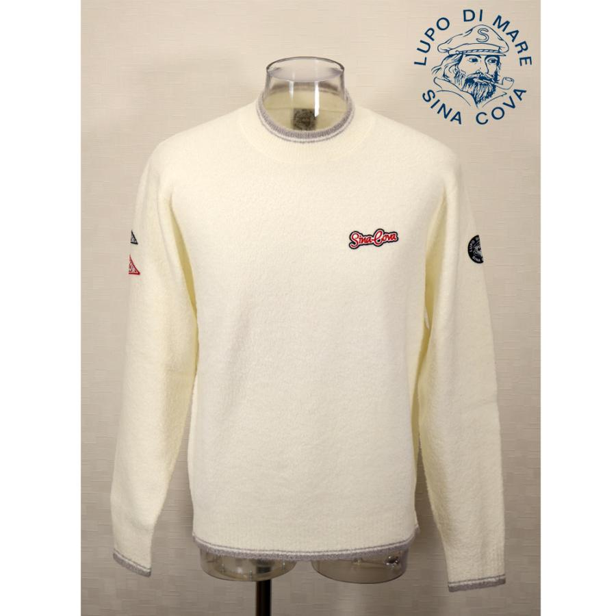 ★２０２５ 秋冬  シナコバ【*001*】【ebee】３０%OFF・クルーネックセーター＜Mサイズ・Lサイズ・LLサイズ＞-eg292・eg293・eg294 | SINA COVA