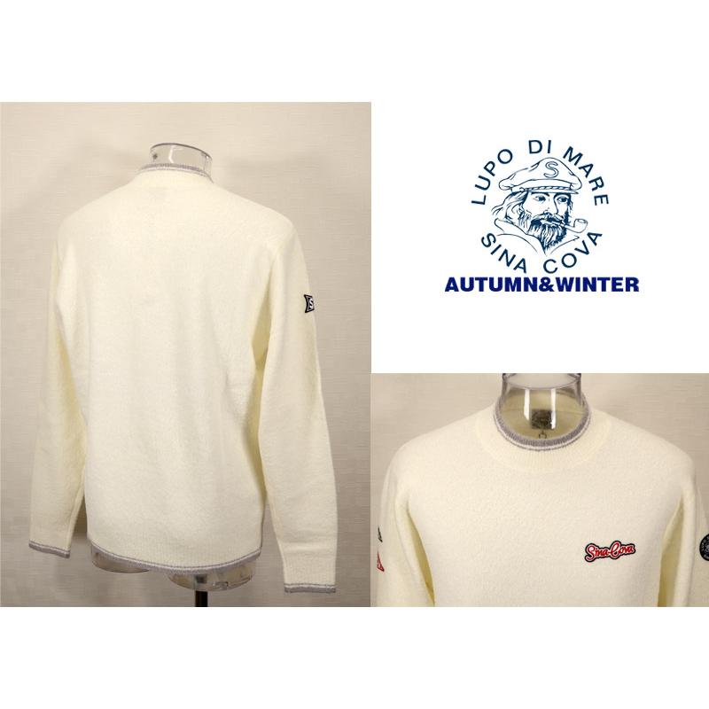 ★２０２５ 秋冬  シナコバ【*001*】【ebee】３０%OFF・クルーネックセーター＜Mサイズ・Lサイズ・LLサイズ＞-eg292・eg293・eg294 | SINA COVA | 01
