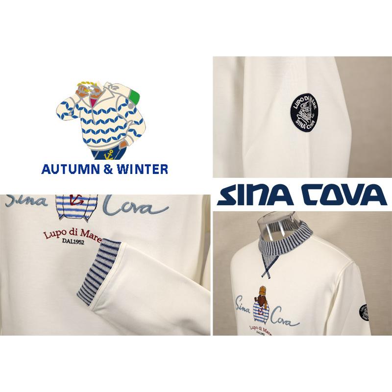 ★２０２５ 秋冬 新作 シナコバ【*001*】３０%OFF・モックネックプルオーバー・トレーナー＜Mサイズ・Lサイズ・LLサイズ＞-eg75 | SINA COVA | 02