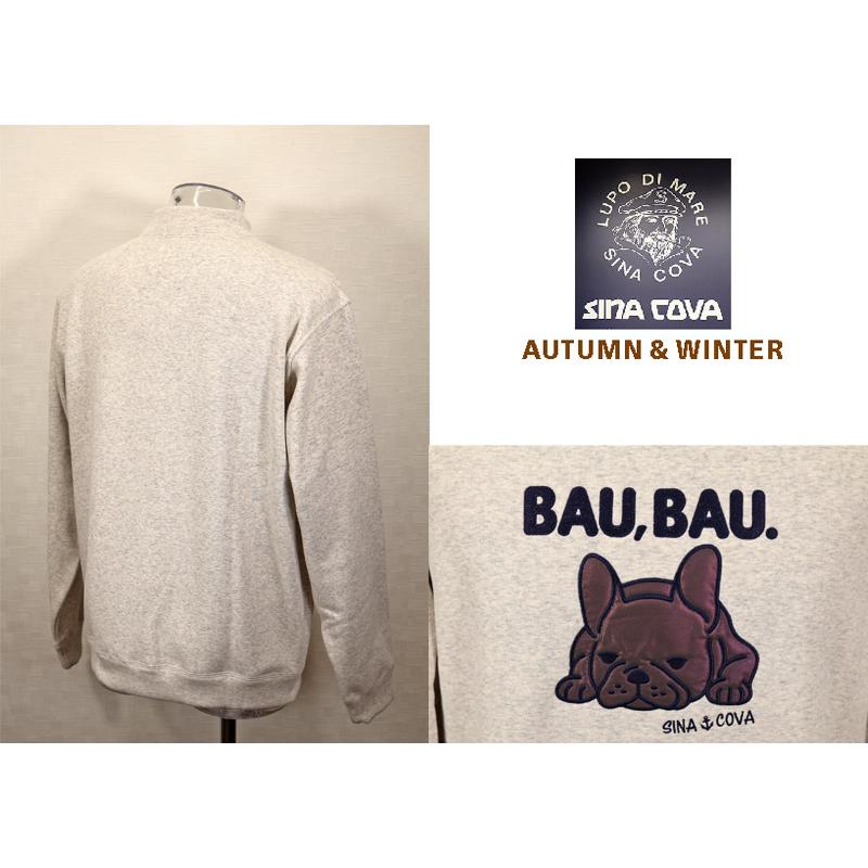 ★２０２５ 秋冬 新作 シナコバ【*001*】３０%OFF・ハイネックプルオーバー暖かい裏起毛（BAU,BAU.）＜キングサイズ＞-eg99 | SINA COVA | 01