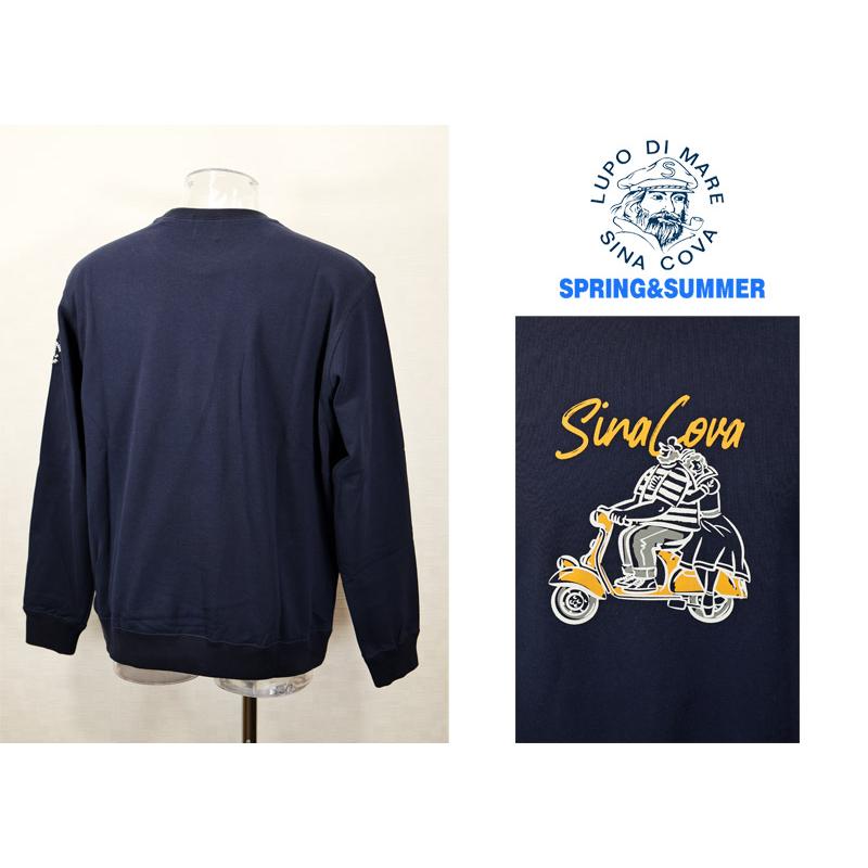 ★シナコバ【*001*】2026・春夏・新作・クルーネックトレーナー＜Mサイズ・Lサイズ・LLサイズ＞-eh1・eh2・eh3 | SINA COVA | 01