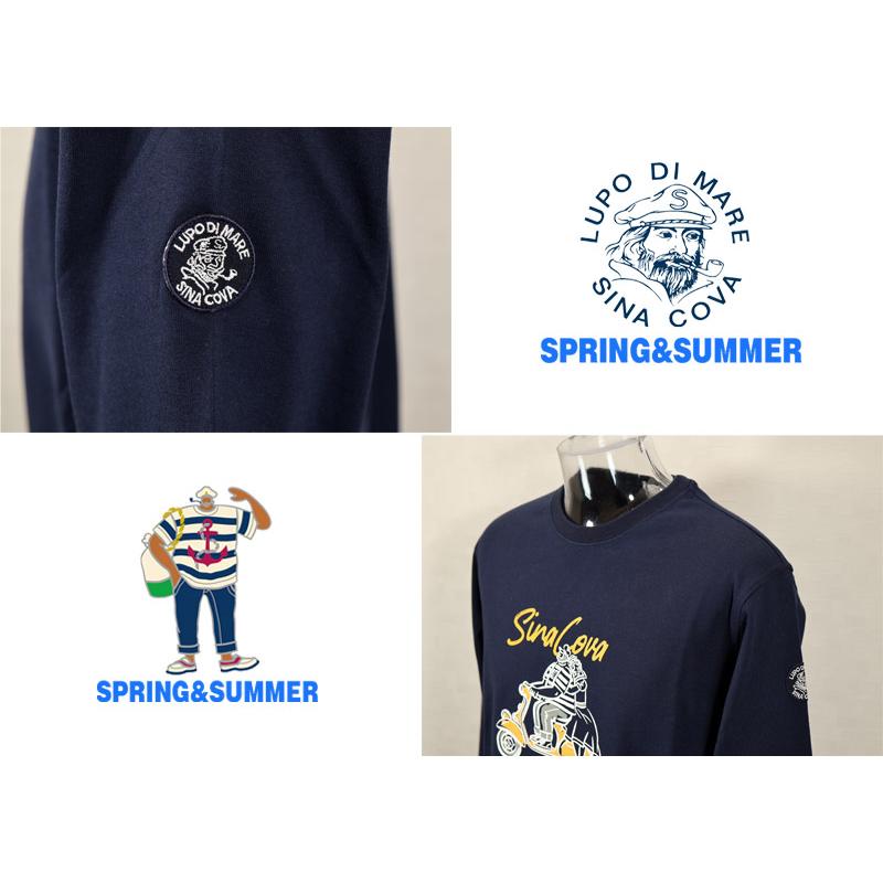 ★シナコバ【*001*】2026・春夏・新作・クルーネックトレーナー＜Mサイズ・Lサイズ・LLサイズ＞-eh1・eh2・eh3 | SINA COVA | 02