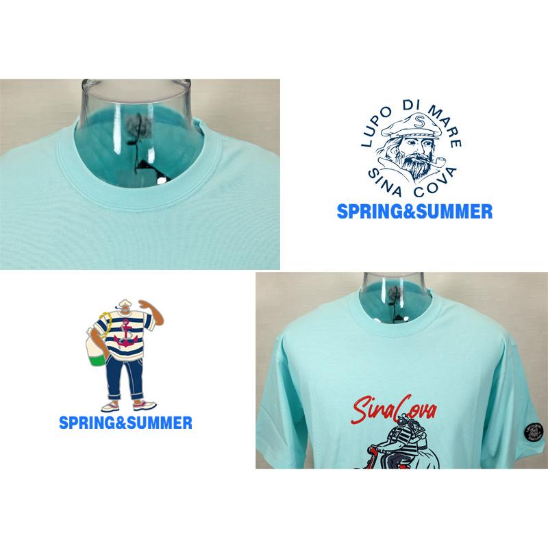 ★シナコバ【*001*】2026・春夏・新作【*26 SALE*】30%OFF・半袖Tシャツ＜M・L・LL＞-eh209・eh210・eh211 | SINA COVA | 03