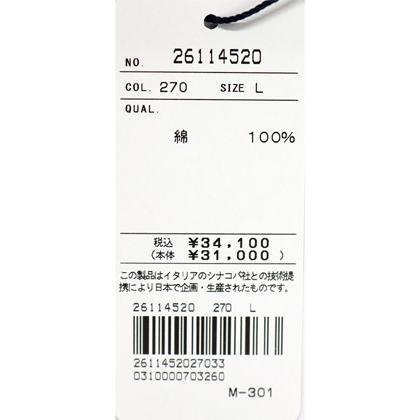 ★シナコバ　【*001*】2026・春夏・新作・半袖・ボタンダウンシャツ＜Mサイズ・Lサイズ・LLサイズ＞-eh252・eh253・eh254 | SINA COVA | 06