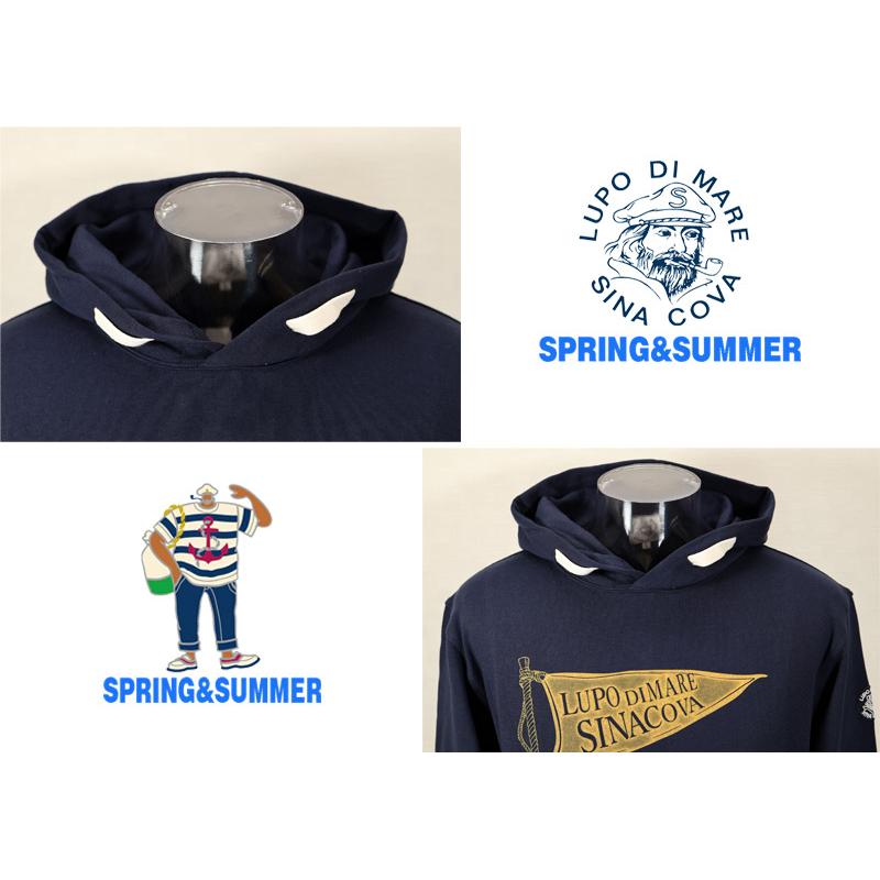 ★シナコバ【*001*】2026・春夏・新作・プルオーバーパーカー＜Mサイズ・Lサイズ・LLサイズ＞-eh35・eh36・eh37 | SINA COVA | 03