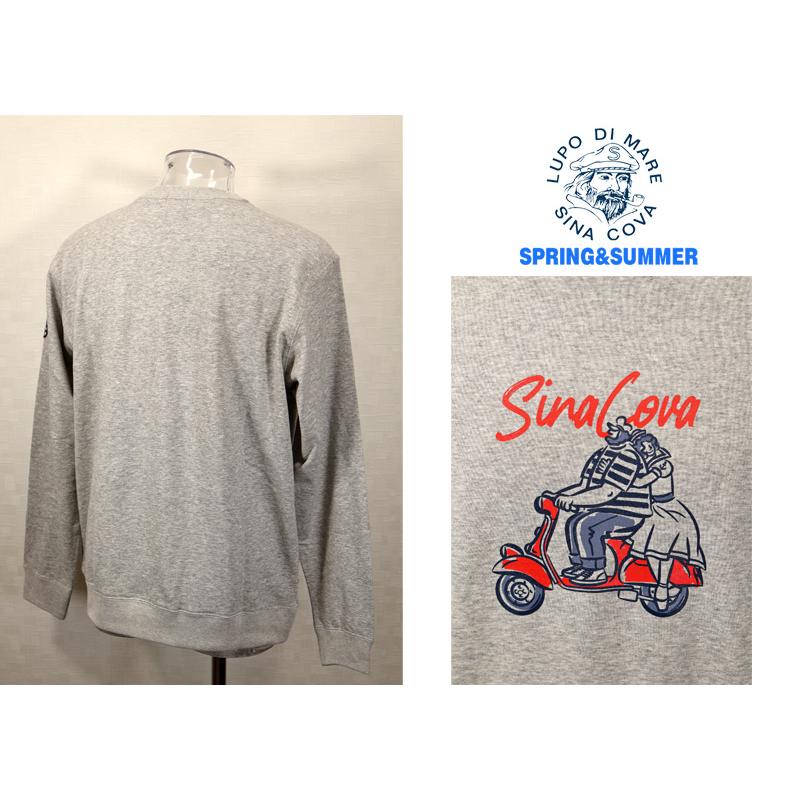 ★シナコバ【*001*】2026・春夏・新作・クルーネックトレーナー＜Mサイズ・Lサイズ・LLサイズ＞-eh4・eh5・eh6 | SINA COVA | 01