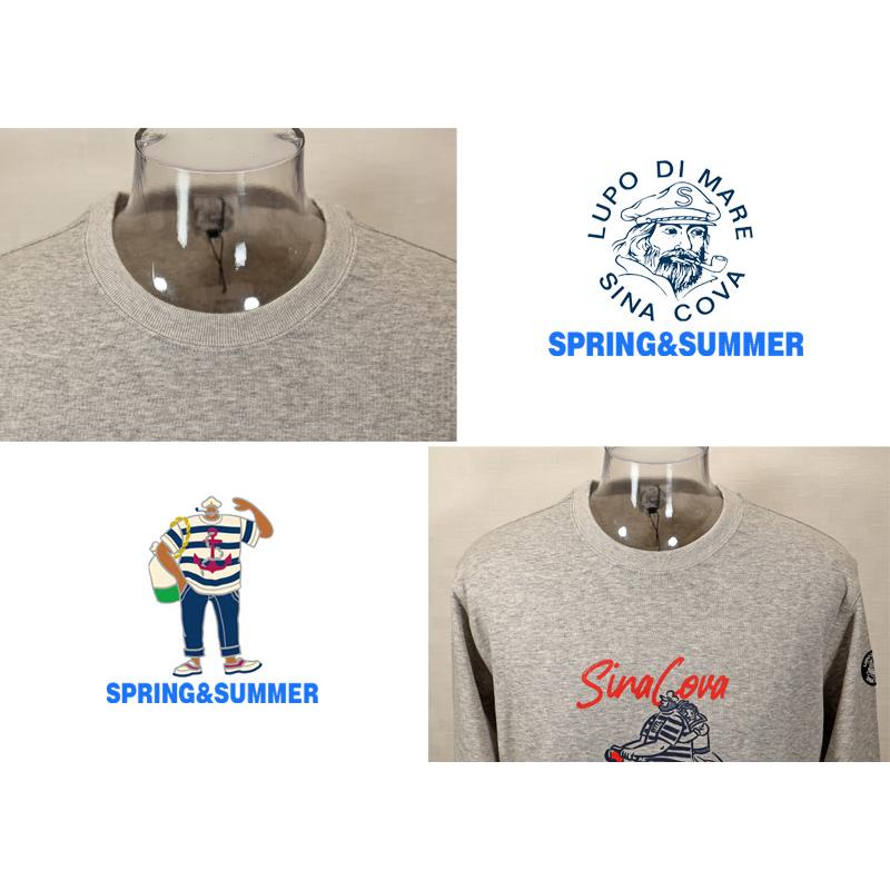 ★シナコバ【*001*】2026・春夏・新作・クルーネックトレーナー＜Mサイズ・Lサイズ・LLサイズ＞-eh4・eh5・eh6 | SINA COVA | 03