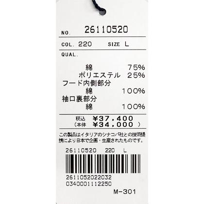 ★シナコバ　【*001*】　2026・春夏・新作・５分袖・プルオーバー・パーカー＜Mサイズ・Lサイズ・LLサイズ＞-eh69・eh70・eh71 | SINA COVA | 06